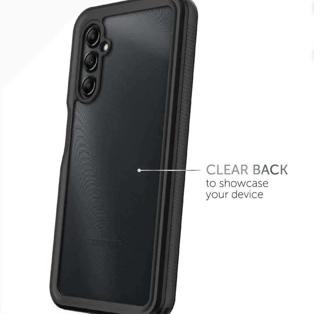 Body Glove Tidal Waterproof Case Samsung‎ Galaxy A14 5G Black Clear IP68 Rugged
